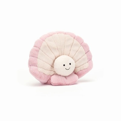 Jellycat Clemmie Clam USA | 31970GBZJ